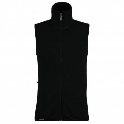 WOOLPOWER  - Vest 400 - Gilet en laine m&eacute;rinos taille XXL, noir 