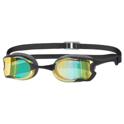 ZOGGS Lunettes de natation  Raptor HCB gris avec verres miroir orange
