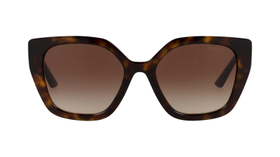 PRADA  0PR 24XS Lunettes de Soleil, Havana/Brown Shaded, 52 Femme