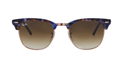 Lunettes de soleil Ray-Ban - RB3016 - CLUBMASTER - Bleu 125651