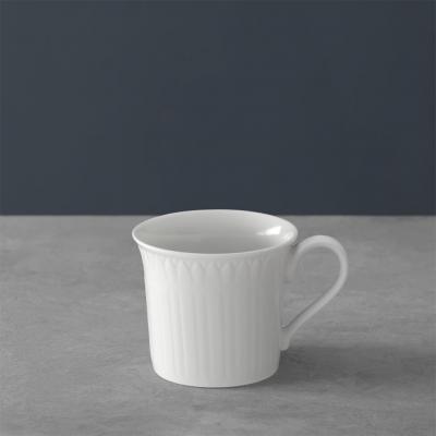 VILLEROY & BOCH Villeroy & Boch Cellini Tasse, 200 ml, Porcelaine Premium, Blanc