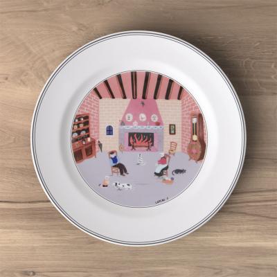 VILLEROY & BOCH Design Naif Assiette plate Chemin&eacute;e Multicolore 