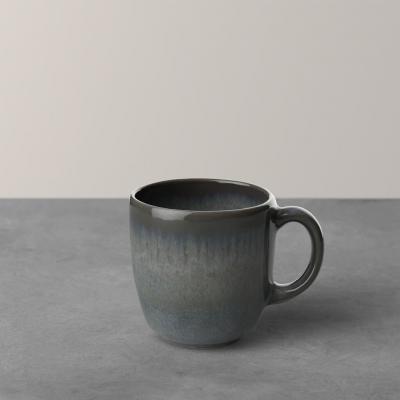 VILLEROY & BOCH Like. by Villeroy & Boch Tasse &agrave; caf&eacute; en gr&egrave;s Gris Lave 190 ml Passe au lave-vaisselle