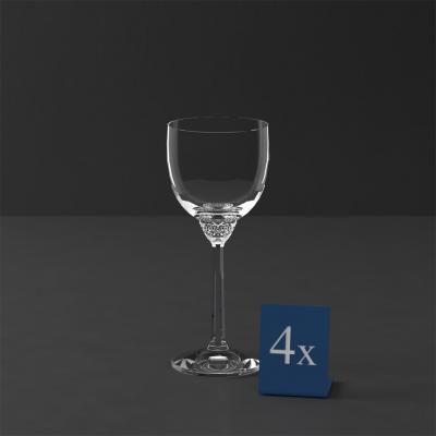VILLEROY & BOCH Villeroy & Boch Octavie verre &agrave; vin rouge, 4&nbsp;pi&egrave;ces