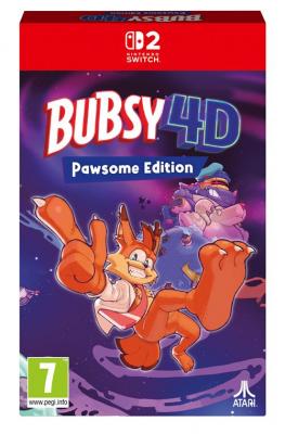 JUST FOR GAMES Bubsy 4D - &Eacute;dition Pawsome &bull; Jeu Nintendo Switch 2