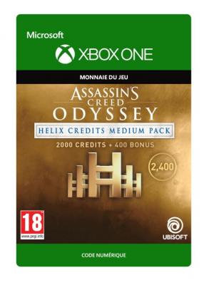 DLC Assassin's Creed Odyssey: 2 400 Cr&eacute;dits H&eacute;lix pour Xbox One