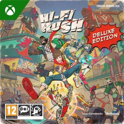 Code de t&eacute;l&eacute;chargement Hi-Fi Rush Deluxe Edition Xbox Series XS 