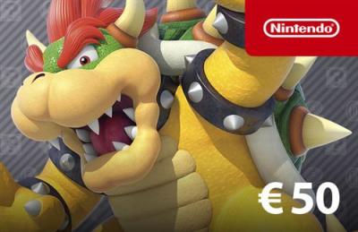 EPAY DIGITAL Code de t&eacute;l&eacute;chargement pour approvisionnement de compte Nintendo eShop 50&euro;
