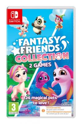 JUST FOR GAMES Fantasy Friends Collection 2 Games Code in a box Nintendo Switch 