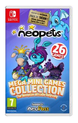 PREMIUM Neopets Mega Mini Games Collection Day 1 Edition Nintendo Switch