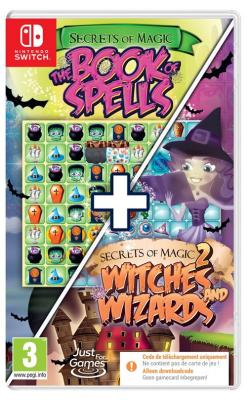 JUST FOR GAMES Secrets of Magic 1 + 2 Code in a box Nintendo Switch - Neuf