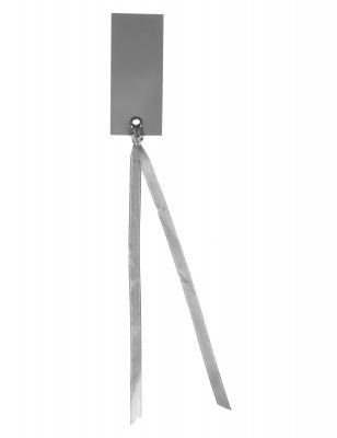 SANTEX Marque Place Avec Ruban Satin Argent 