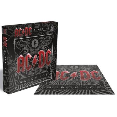 PAS DE MARQUE Puzzle 500 Pi&egrave;ces - Ac/dc Black Ice - Plastic Head