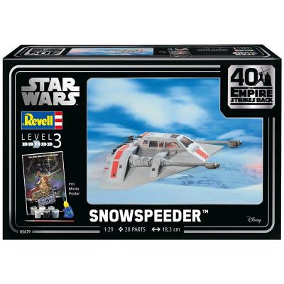 REVELL  COFFRET CADEAU SNOWSPEEDER - 40&Egrave;ME ANNIV. 'L'EMPIRE CONTRE-ATT