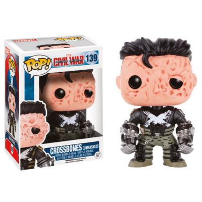 FUNKO Figurine - Pop - Marvel - Captain America 3 - Crossbones Unmasked