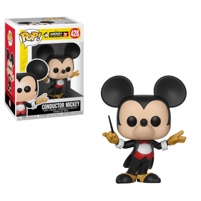  Figurine Funko Pop Disney Mickey 90&egrave;me anniversaire Conductor Mickey 