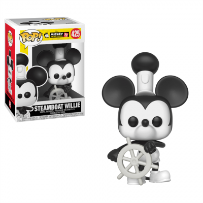 FUNKO Pop vinyl disney mickey 90&egrave;me anniversaire : steamboat willie