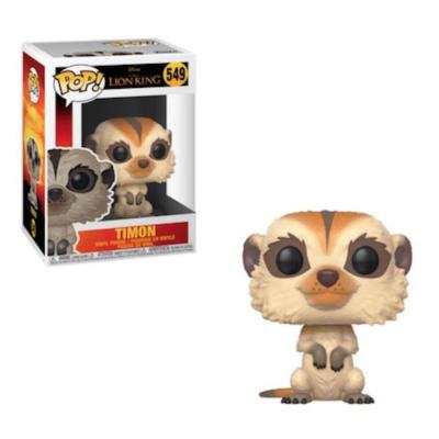 FUNKO Figurine  Pop! N&deg;549 - Le Roi Lion -timon (flocked) 