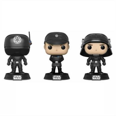  Star Wars - Pack 3 figurines POP! Gunner, Officer & Trooper 9 cm