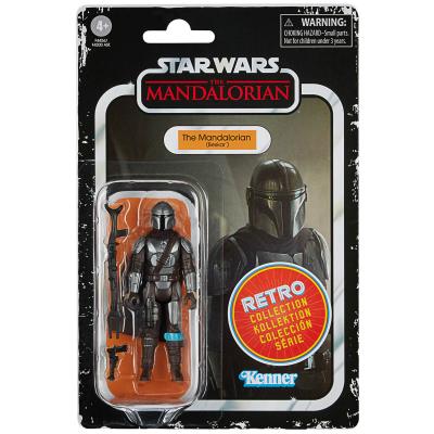 STAR WARS Hasbro  Retro Collection Figurine The Mandalorian (Beskar)