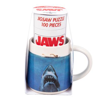 WTT Coffret Mug Et Puzzle - Les Dent De La Mer - Jaws