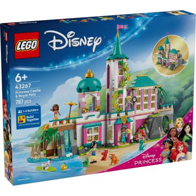 LEGO Disney Princess Castle & Royal Pets Building Toy 43267