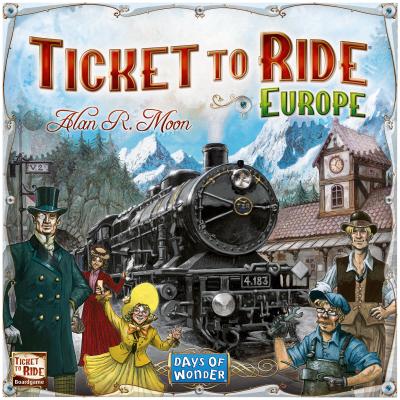 DAYS OF WONDER  - Ticket to Ride Europe - jeu de soci&eacute;t&eacute;, jeu de strat&eacute;gie
