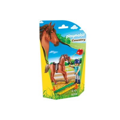 Playmobil - Ecuy&egrave;re avec cheval - 9259