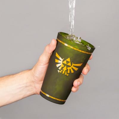 PALADONE  Verre Hyrule Crest PP6356NN - The Legend of Zelda - 450 ml