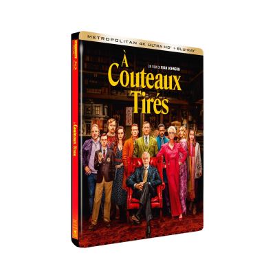 A couteaux tir&eacute;s Steelbook Edition Limit&eacute;e Blu-ray 4K Ultra HD