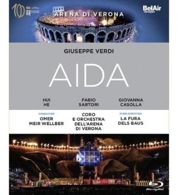 Aida - Ar&egrave;nes de Verone juin 2013 - La fura del baus Blu-Ray