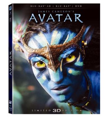 Avatar Combo Blu-ray 3D + 2D + DVD