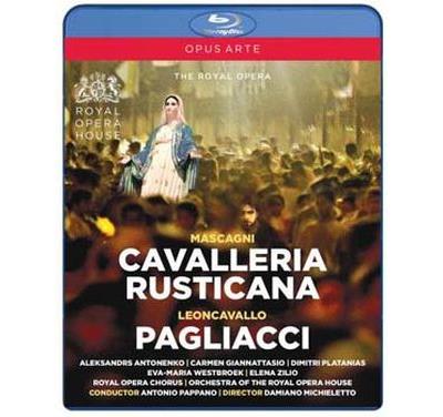 Cavalleria Rusticana Pagliacci Blu-ray