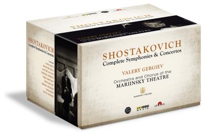Chostakovitch : Int&eacute;grale des symphonies et concertos - 8 DVD