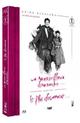 Coffret Akira Kurosawa 2 films 1947  Combo DVD + Blu-ray