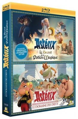 Ast&eacute;rix - 2 films : Le domaine des dieux + Le secret de la potion magique