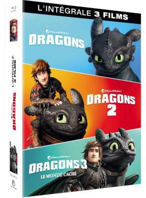 Dragons 1 &agrave; 3 : Dragons + Dragons 2 + Le monde cach&eacute;