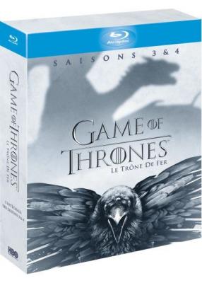 Coffret Game of Thrones Le Tr&ocirc;ne de Fer Saisons 3 et 4 Blu-ray