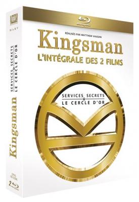 Coffret Kingsman : Services Secrets et Kingsman : Le Cercle d'or Blu-ray