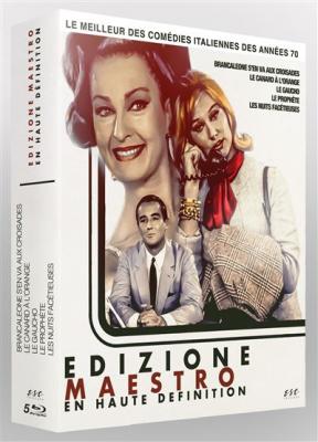 Coffret Le Meilleur des Edizione Maestro en HD 5 Films Blu-ray