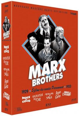 Coffret Marx Brothers Cult' Edition Collector Blu-ray