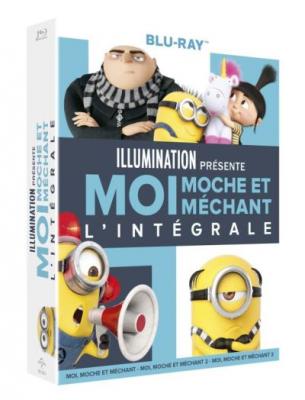 Coffret Moi, moche et m&eacute;chant L'int&eacute;grale Blu-ray