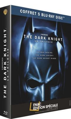 Coffret The Dark Knight La Trilogie Edition sp&eacute;ciale Fnac Blu-Ray