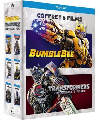 Coffret Transformers L'int&eacute;grale des 5 films et Bumblebee Blu-ray