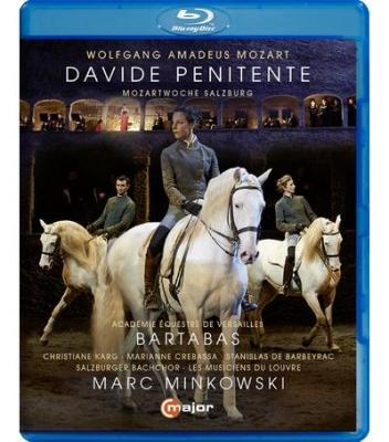 Mozart : Davide Penitente-Adagio et Fugue, K 546. Karg, Crebassa, Minkowski, Bartabas. [Blu-Ray]