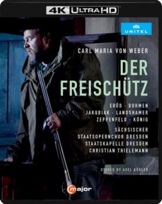 Weber : Der Freisch&uuml;tz. Er&ouml;d, Jakubiak, Zeppenfeld, K&ouml;nig, Thielemann, K&ouml;hler. [4K] [Blu-Ray]