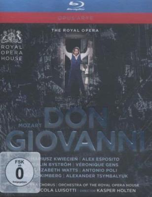 Mozart : Don Giovanni. Kwiecien, Esposito, Tsymbalyuk, Gens, Holten, Luisotti. [Blu-Ray]