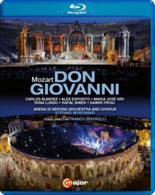 Mozart : Don Giovanni. Alvarez, Esposito, Siri, Lungu, Pirgu, Montanari, Zeffirelli. [Blu-Ray]