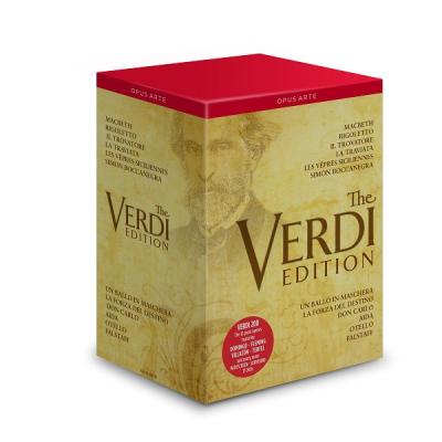 Verdi Edition : 12 grands op&eacute;ras (17 pi&egrave;ces) (DVD).