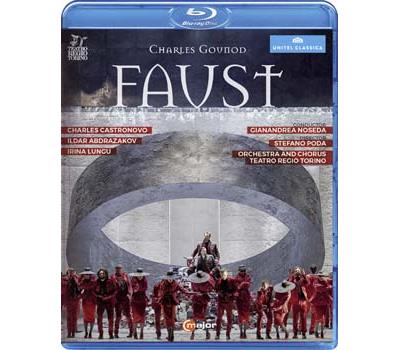 Gounod : Faust. Castronovo, Abdrazakov, Lungu, Ladjuk, Noseda, Poda. [Blu-Ray]